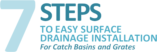 7 Steps to Easy Surface Drainage Installation - For Catch Basins and Grates