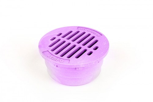 G3RFP - Purple 3" Round Flat Grate