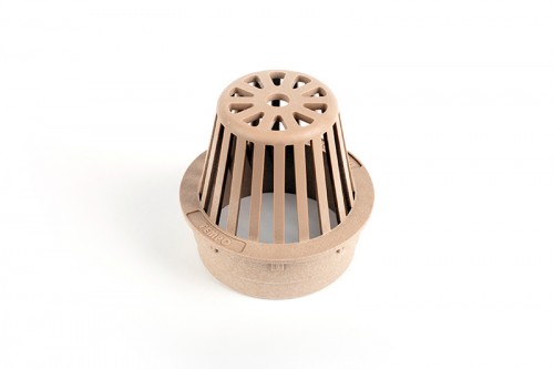 G4RAS - Sand 4" Round Atrium Grate