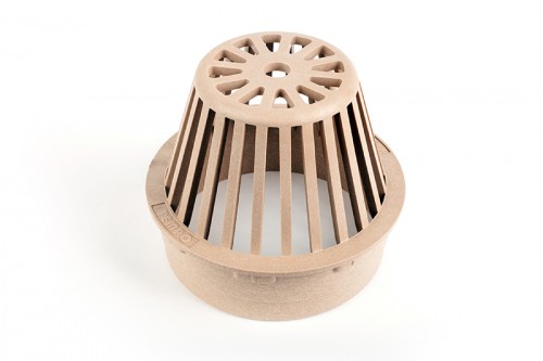 G6RAS - Sand 6" Round Atrium Grate