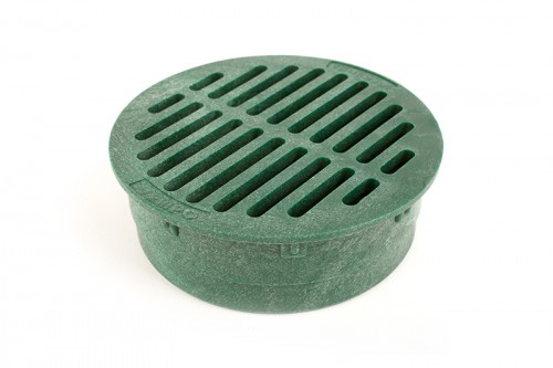 G6RFG - Green 6" Round Flat Grate