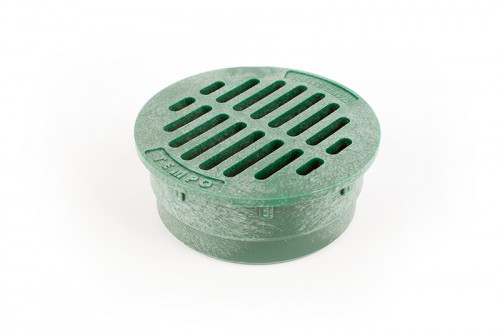 G4RFG - Green 4" Round Flat Grate